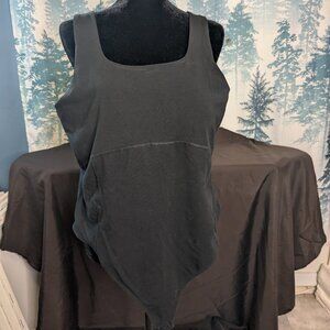 Old Navy Active PowerChill Bodysuit XXL Black | Go-Dry Performance